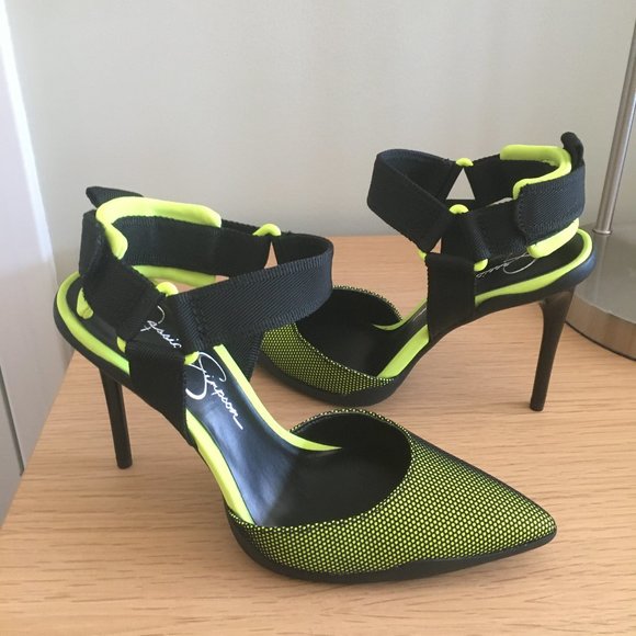 Jessica Simpson Shoes - Jessica Simpson velcro heels NWOT